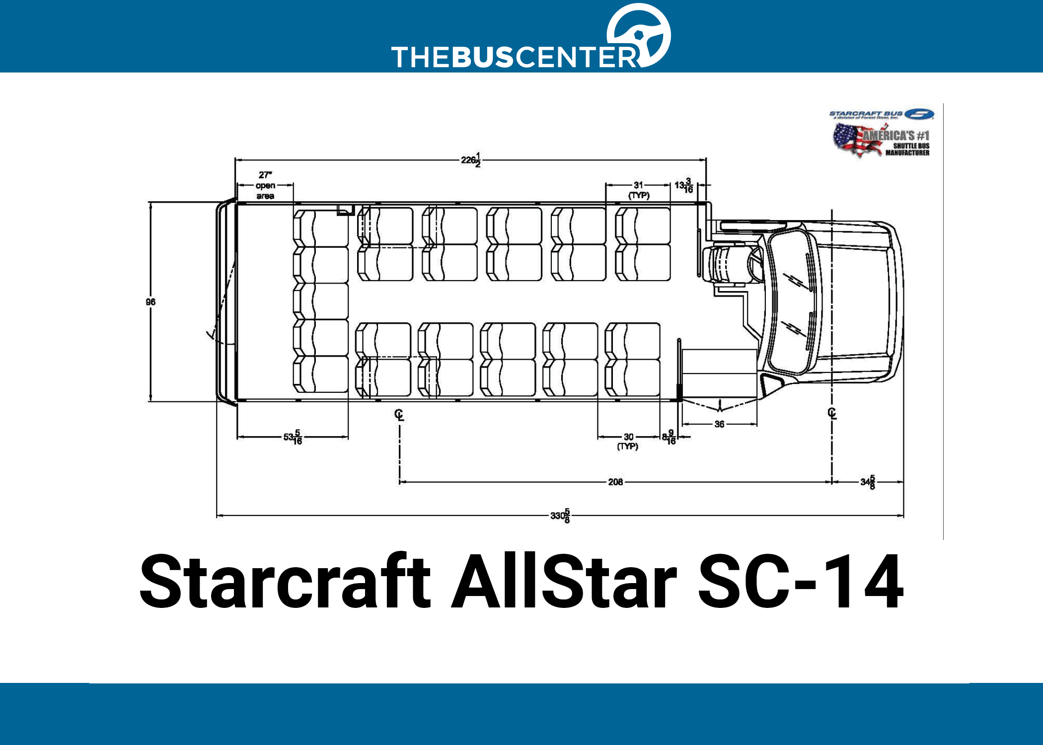 2026 Starcraft Allstar Shuttle Bus SC-14