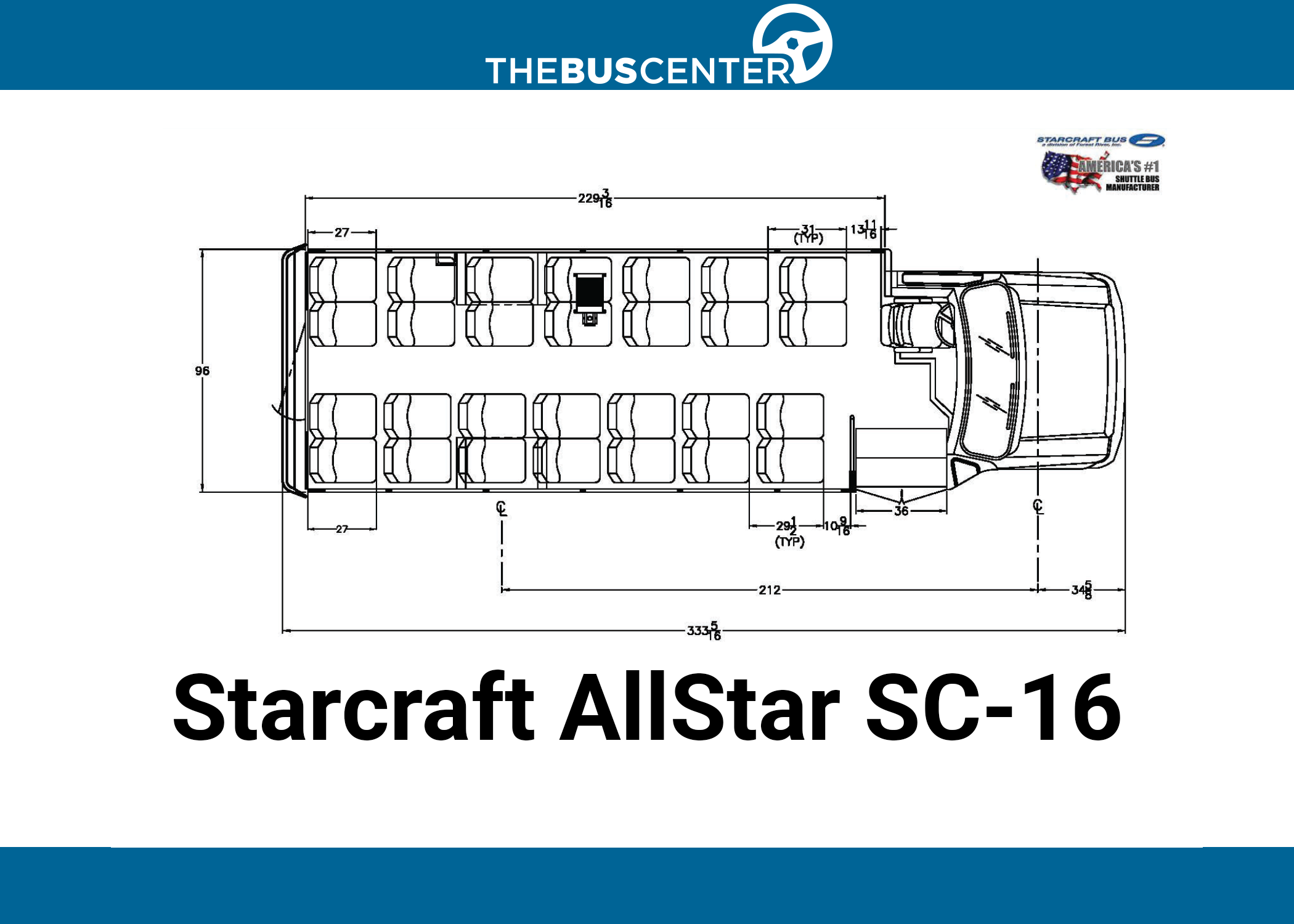 2026 Starcraft Allstar Exec Shuttle Bus (SC-16 EXEC.)