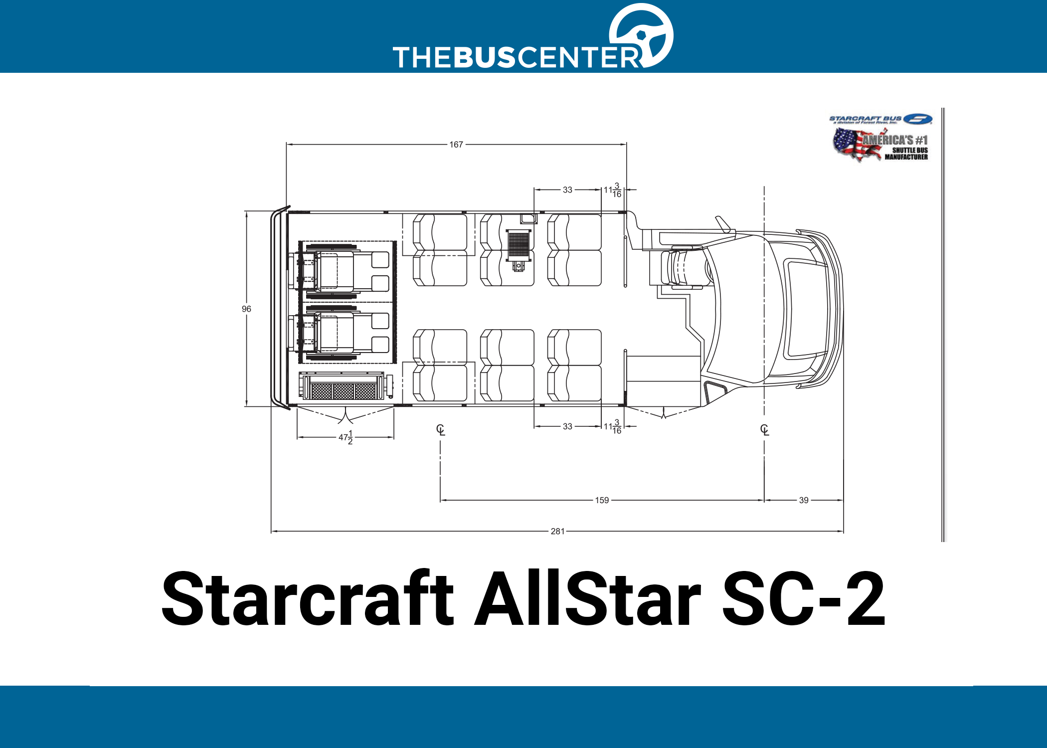 2026 Starcraft Allstar SC-2P Shuttle Bus