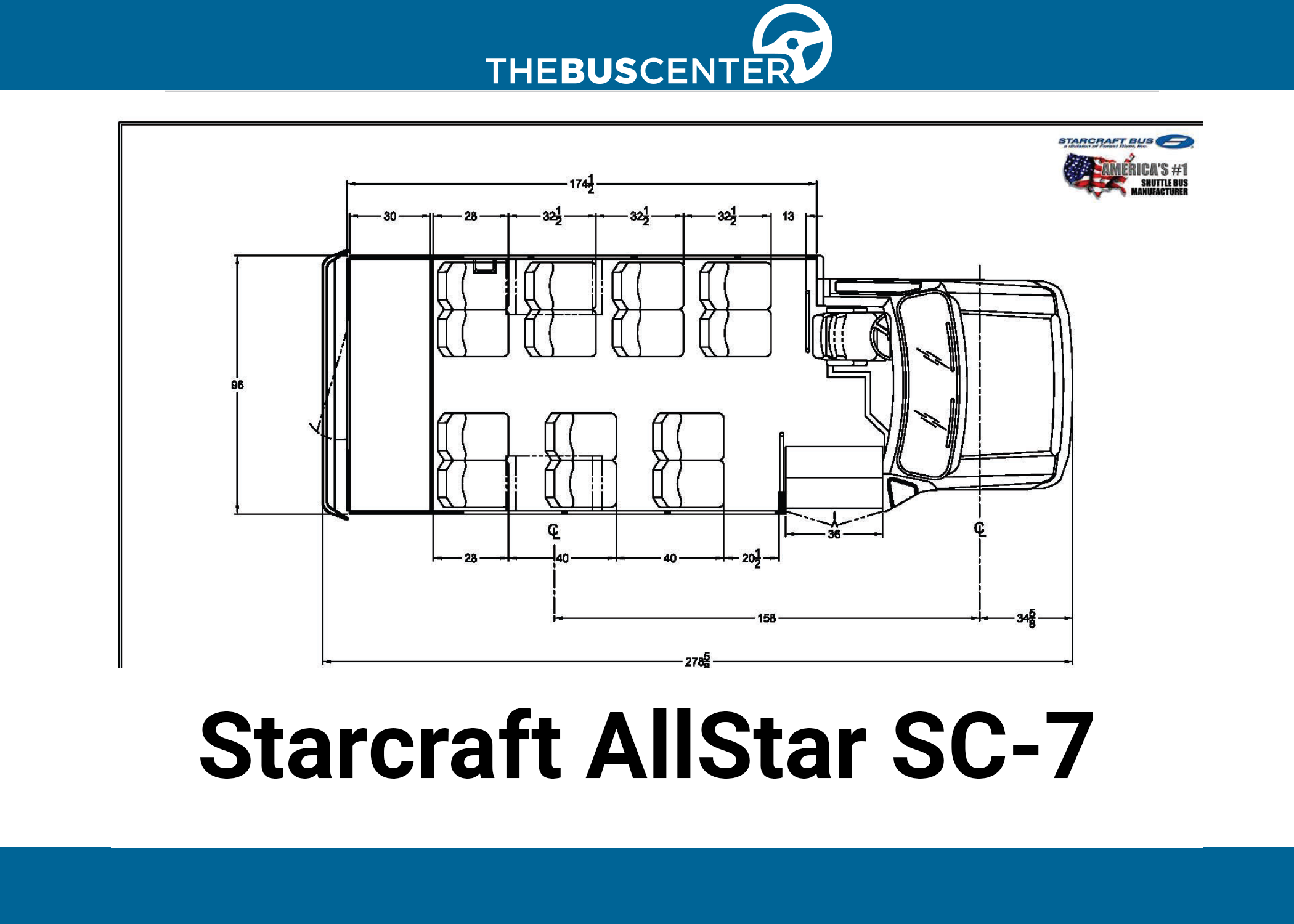 2026 Starcraft Allstar SC-7C Shuttle Bus